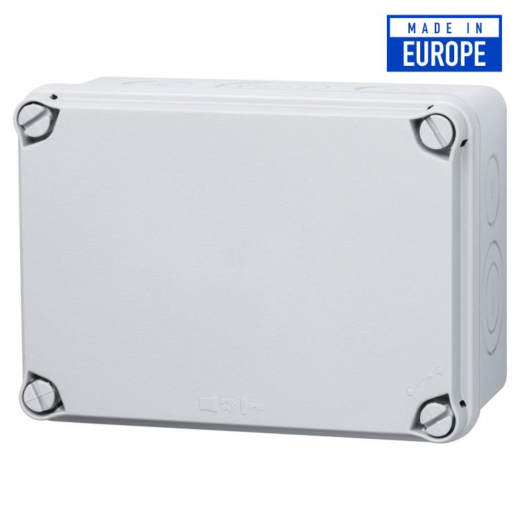 EX161 Voltex IP67 (162 x 116 x 76mm) Junction Box with knock-outs