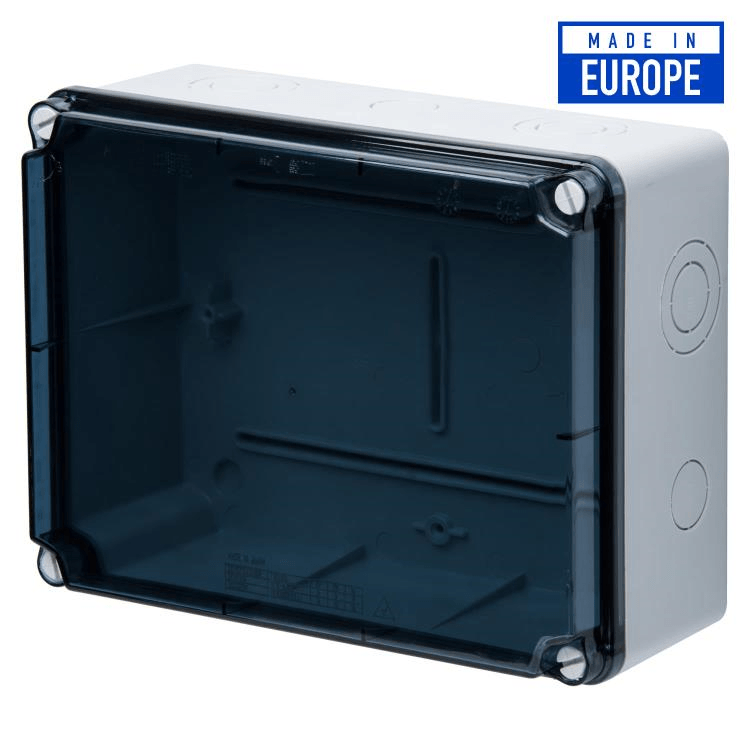 EXT231 Voltex IP67 (241 x 180 x 95mm) Junction Box with knock outs