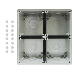 C66E4 Voltex Four Gang Mounting Enclosure (Back Box)