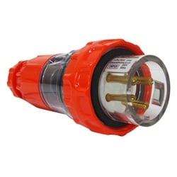 C66P440 Voltex Straight Plugs - IP66 500V 40A - 4 Round pins