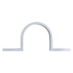 CS20 Conduit Full Saddle (PVC) 20mm - 100 Pack