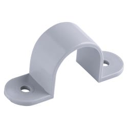 CS25 Conduit Full Saddle (PVC) 25mm - 100 Pack