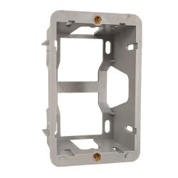 VFB-100 Standard 1 Gang Flush Box - 100 Pack (Brass Threads)