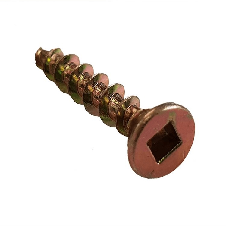 CSD-825 SQ Drive CSK Screws 8gx25mm (1