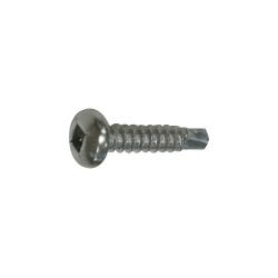 PHS-820SS Pan Head Drill Point Screws 8g X 20mm Hardened Stainless Steel -100 Pack