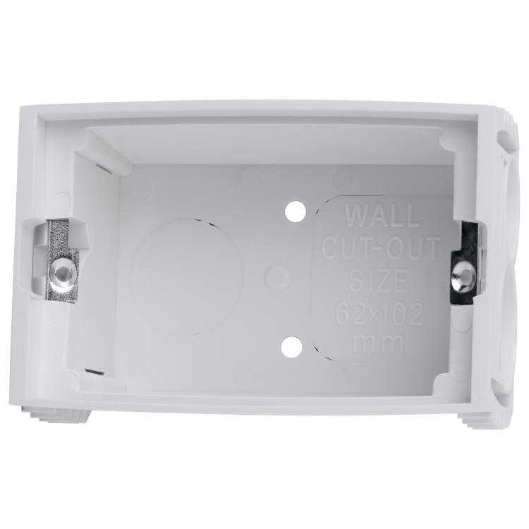 VFB-10 Voltex 1 Gang Flush Box for Brick Walls - 10 Pack