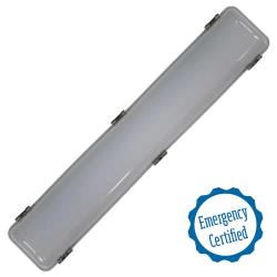 LW624M-5K Voltex LED 24W Maintained Weatherproof IP66 Batten - 600mm - 5000K