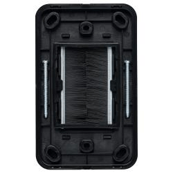 CAVBPB Classic Audio Visual Brush Plate- Black