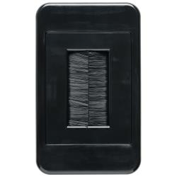 CAVBPB Classic Audio Visual Brush Plate- Black