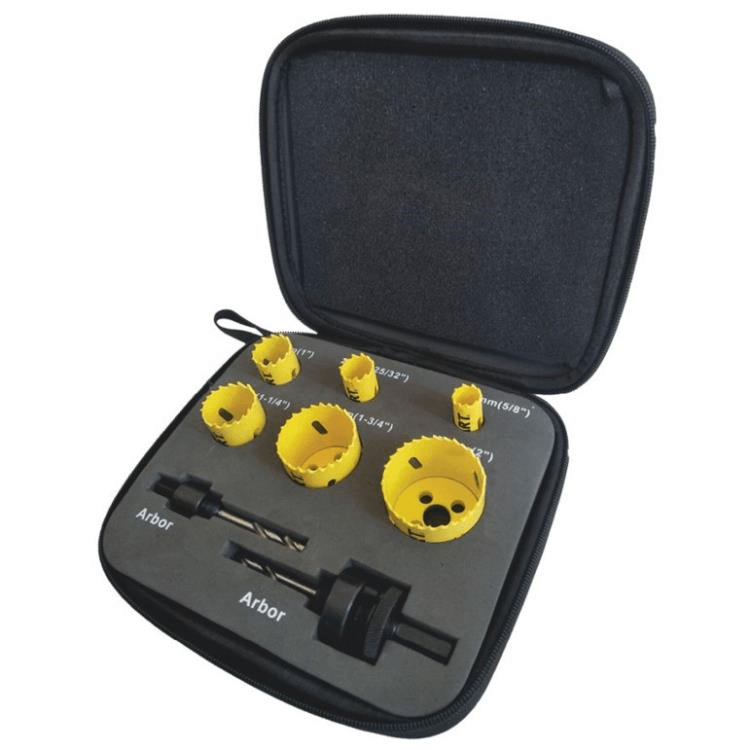 HSKEL-8 Electrician Holesaw Kit 8 pce
