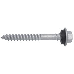 HH17-1250S Hex Head Type 17 Roofing Screw - 12G x 50mm with Seal - 100 Pack
