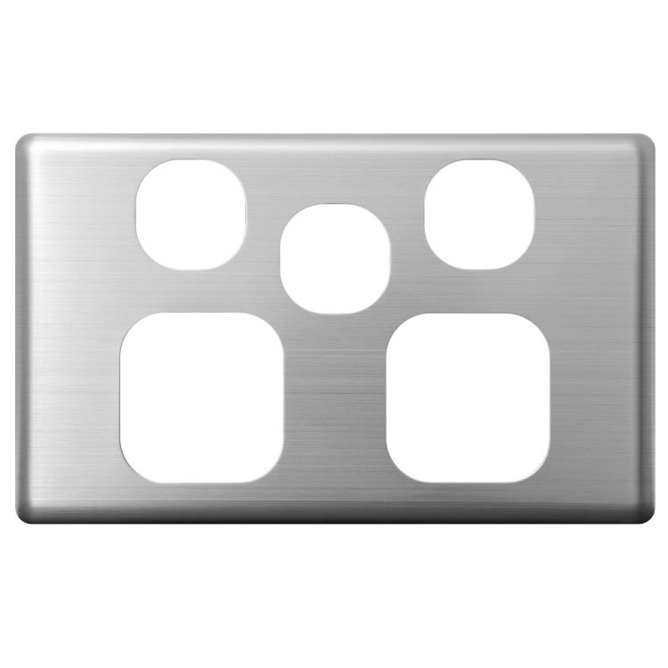 SLPP2HUXPS Voltex Shadowline Stainless Steel Cover Plate - suits SLPP2HUSB and SLPP2HXWMS