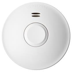 SAS115BW Voltex Photoelectric Smoke Alarm, Sealed 10 Year Lithium Battery Only. Surface Mounted and Wireless Interconnection