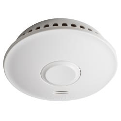 SAS115BW Voltex Photoelectric Smoke Alarm, Sealed 10 Year Lithium Battery Only. Surface Mounted and Wireless Interconnection